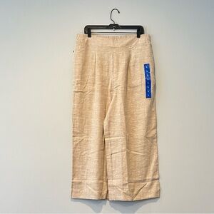 Ella Moss Womens' Linen Blend Ankle Pants